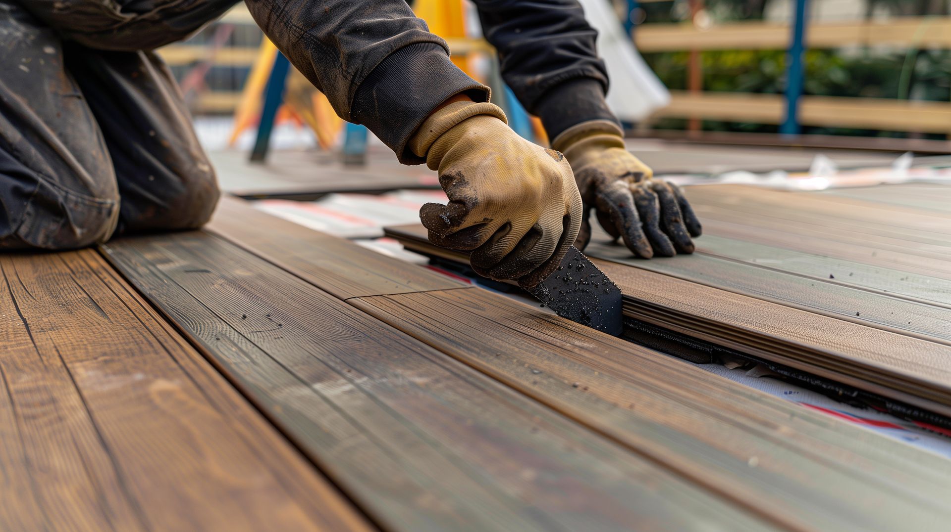 Création d'une terrasse en bois
