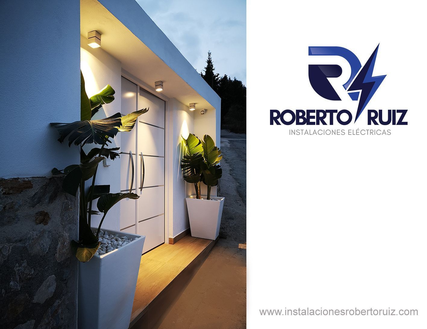 Un anuncio de Roberto Ruiz tiene una foto de una casa.