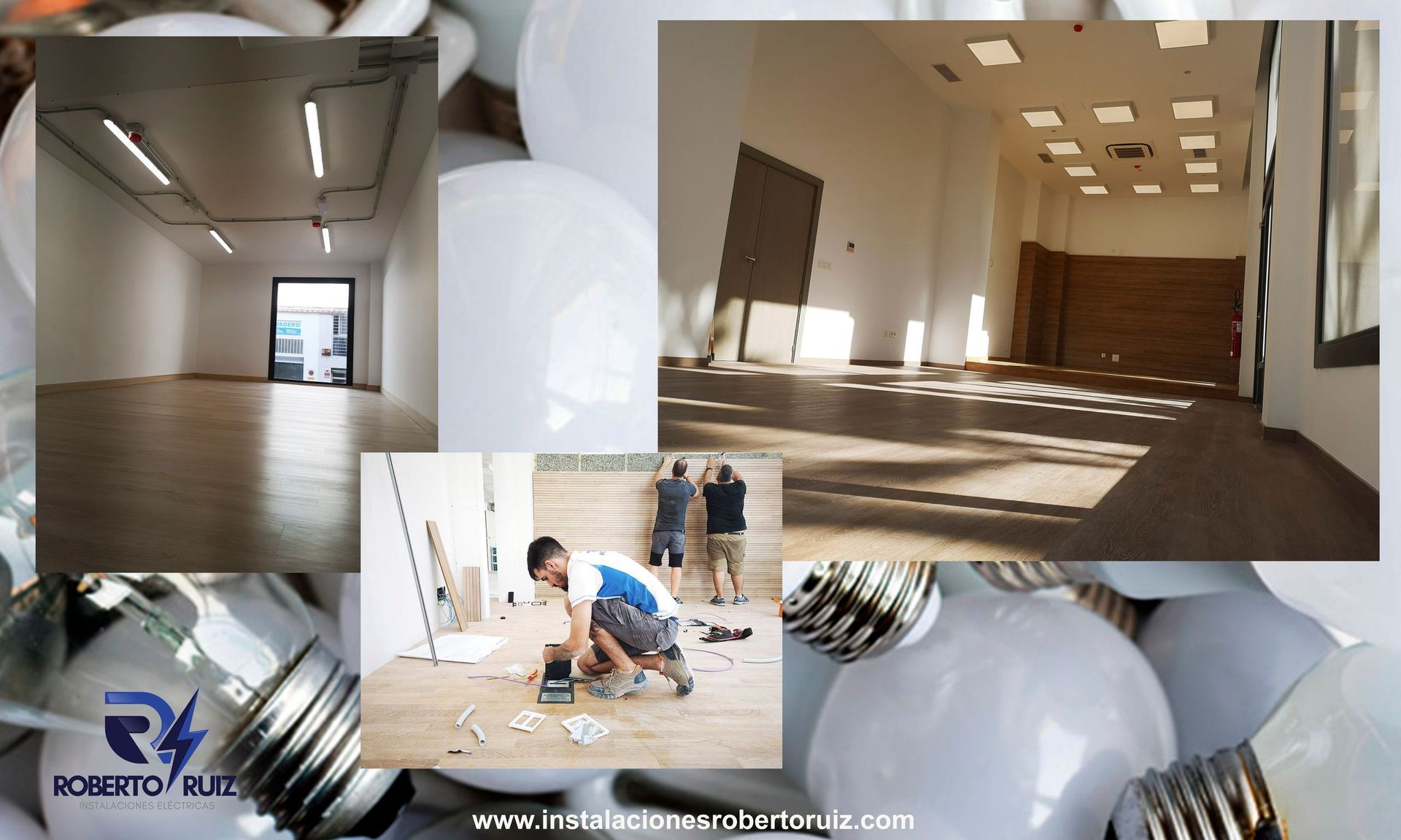 Un collage de imágenes con Roberto Ruiz escrito en la parte inferior.