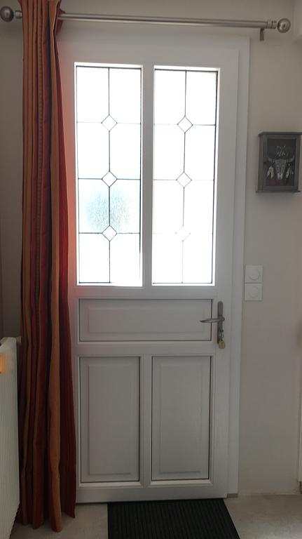 CHOTTIN JCS - Océane 37 - Porte d'entrée Cottage Blanc veiné intérieur