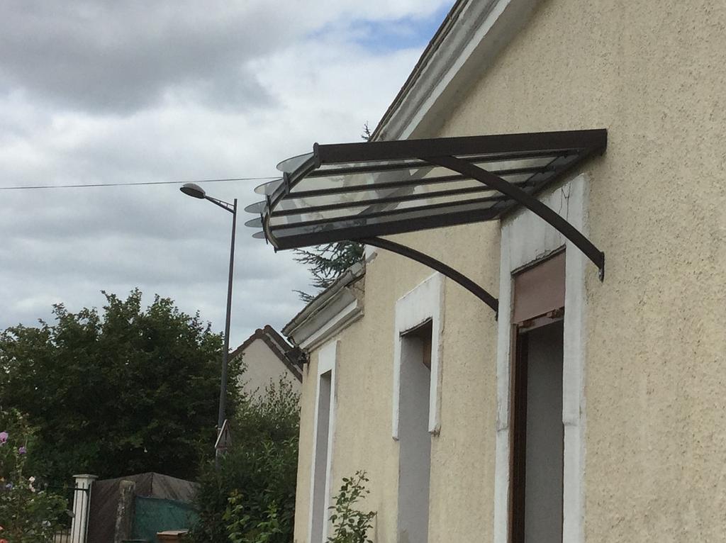 CHOTTIN JCS - Marquise aluminium thermolaquée noire