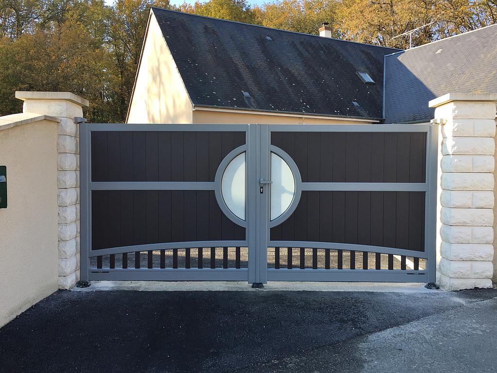 CHOTTIN JCS - Portaliers 37 - Portail Aluminium NAOS