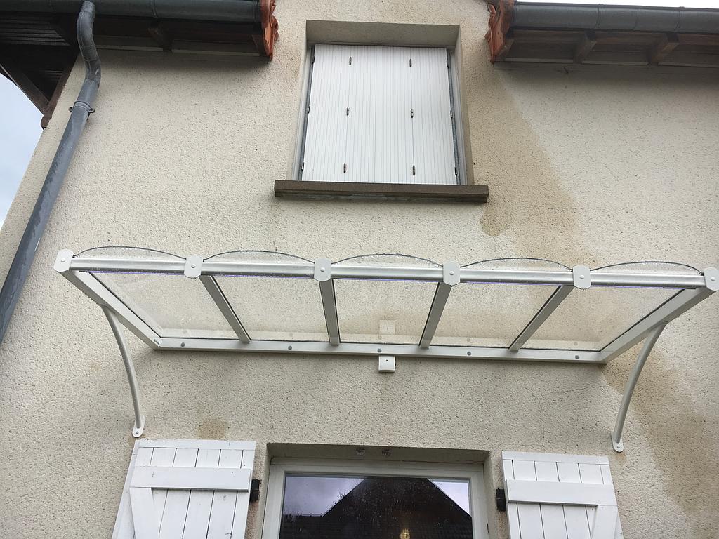 CHOTTIN JCS - MARQUISE ALUMINIUM BLANCHE À LED INTEGRÉES