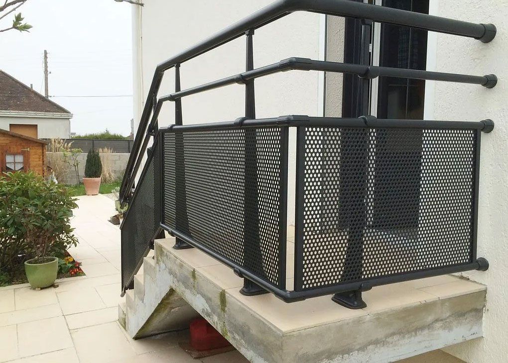 Photo de réalisation garde-corps