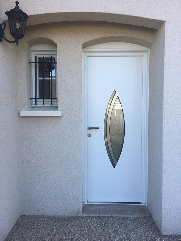 CHOTTIN JCS - Océane 37 - Porte d'entrée Aluminium à ouvrant monobloc