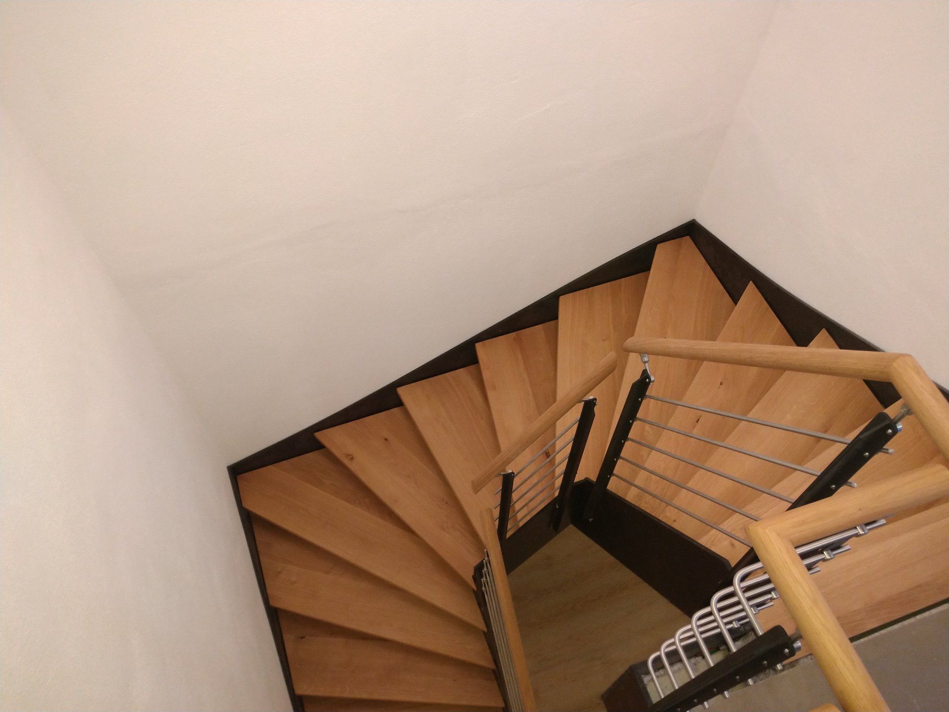 Bild Holzwendeltreppe