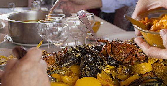 Plat à base de poissons