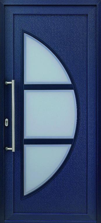 Porte d'entrée en PVC