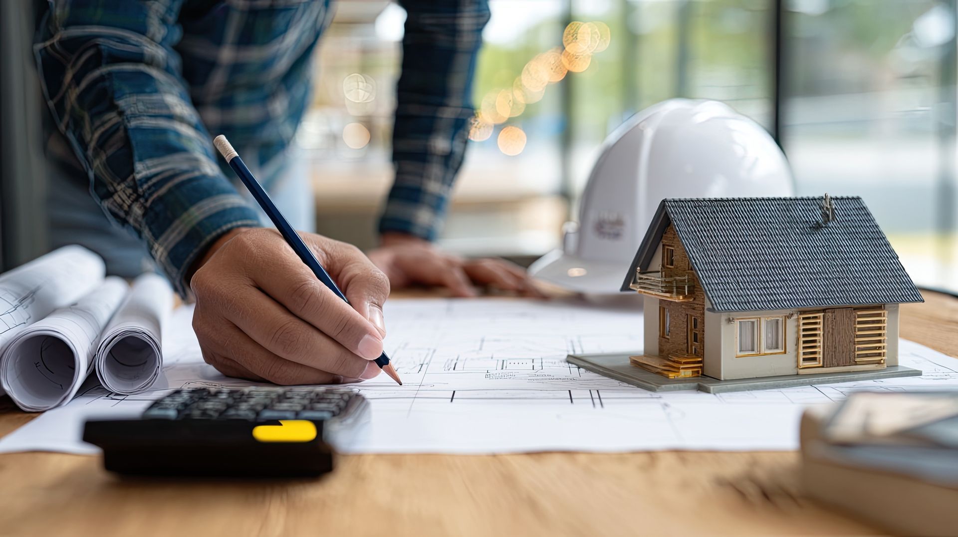 Des plans de travaux de rénovation