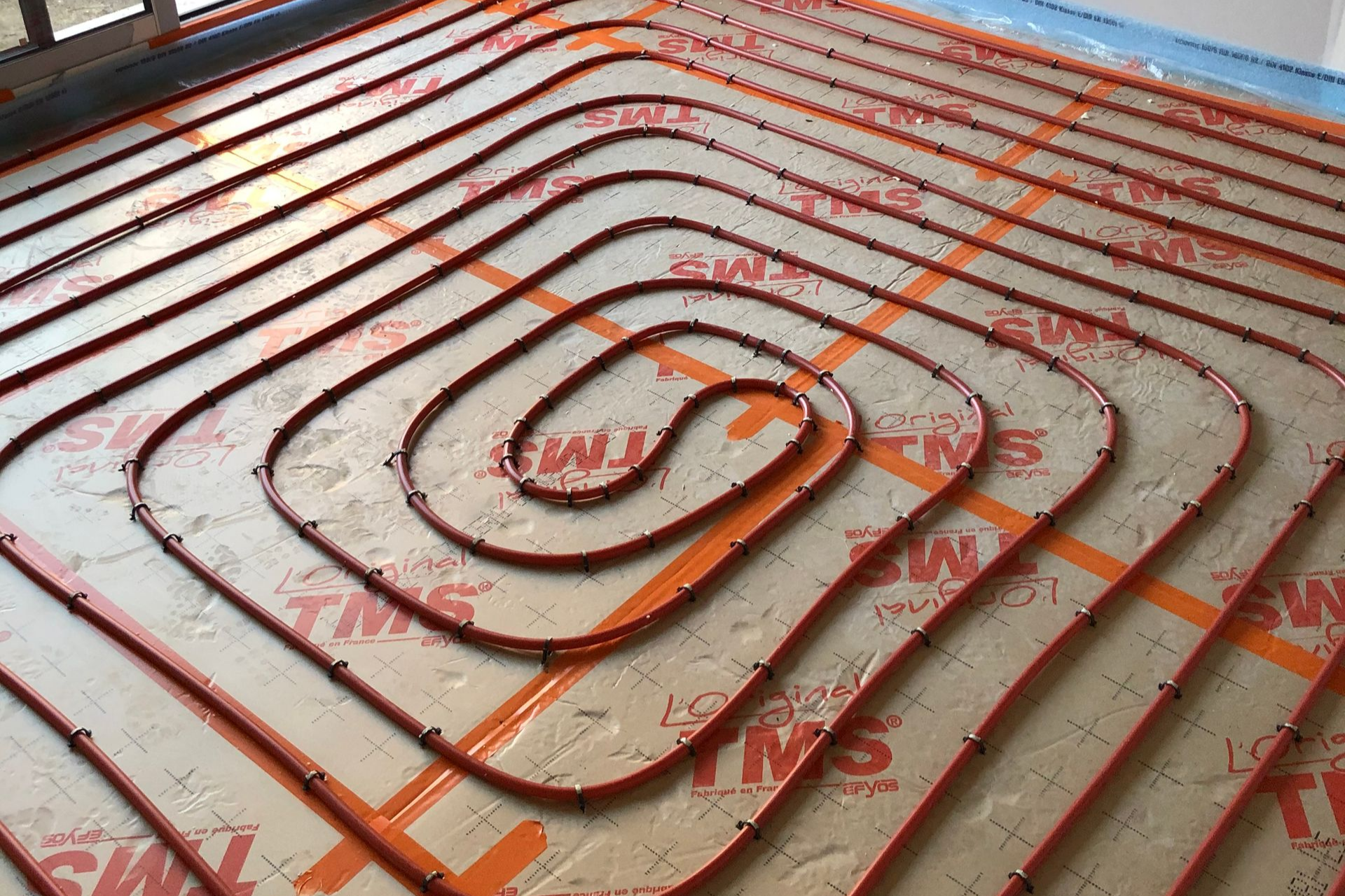 Installation de planchet chauffant