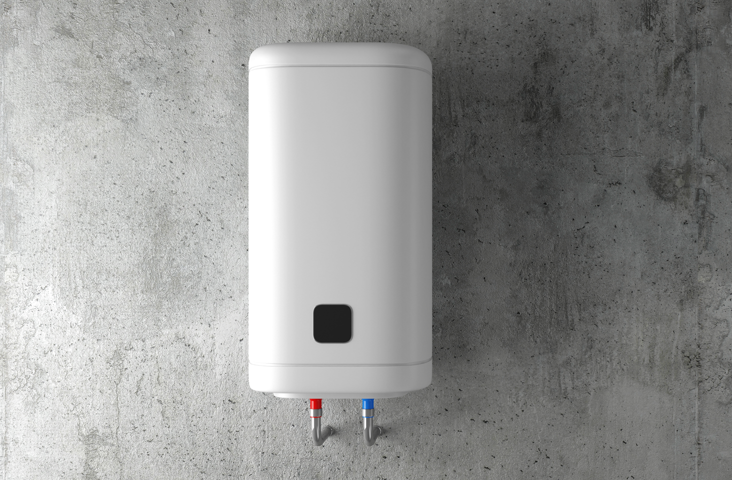 Pompe à chaleur avec deux raccordements en dessous