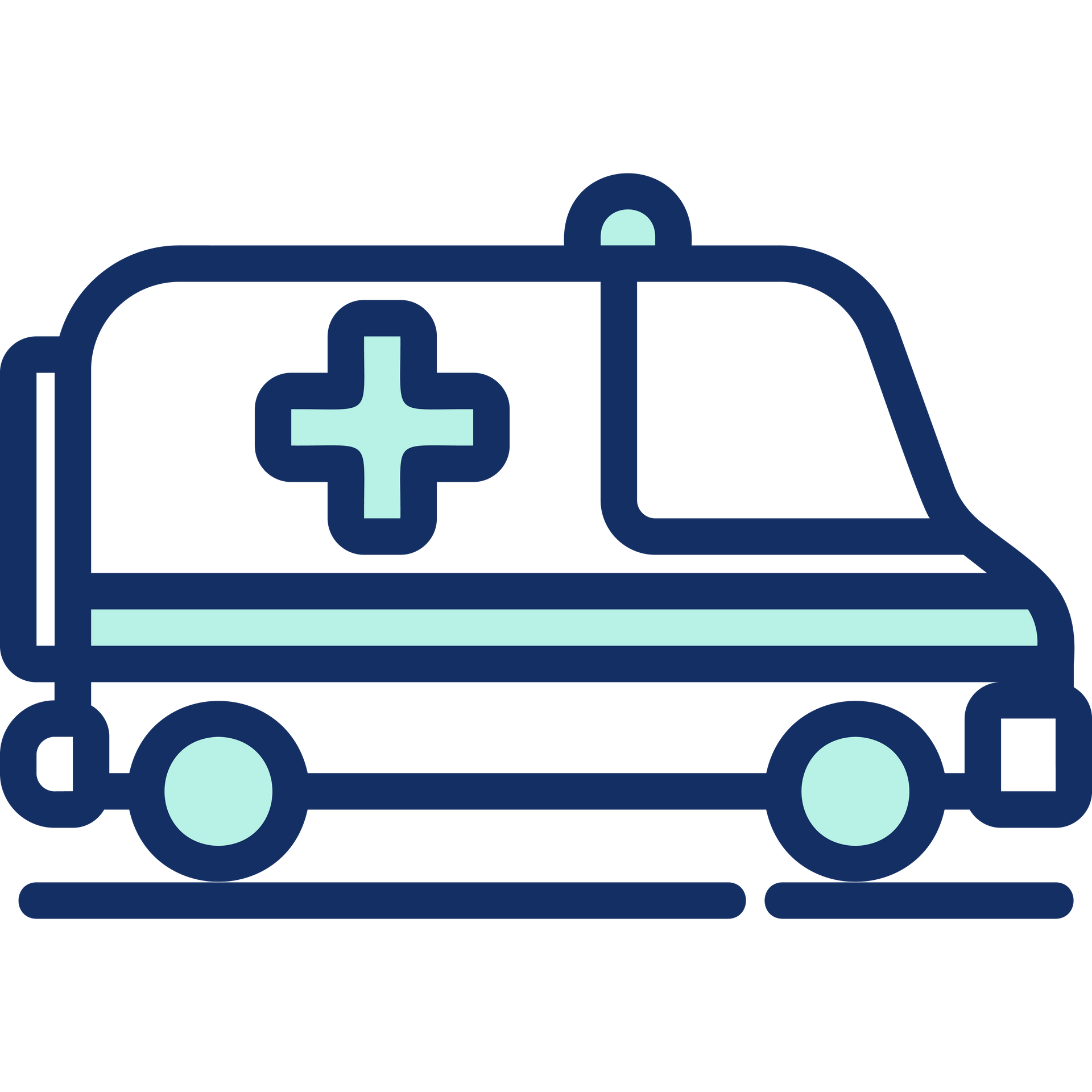 Pictogramme d'une ambulance