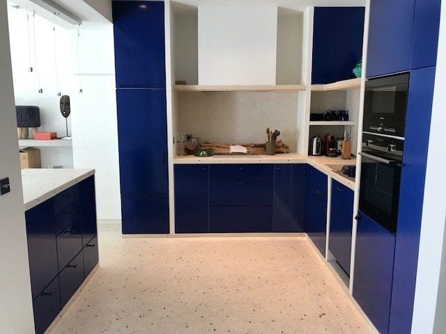 Cuisine contemporaine façade laquées