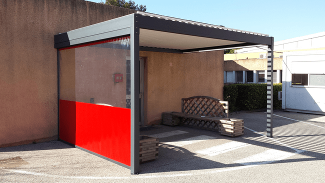 Pergola avec store RolloZip