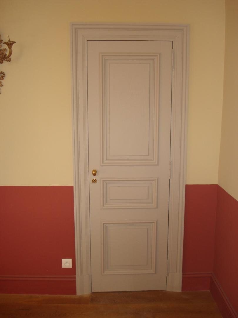Porte intérieure moulures