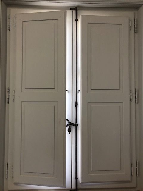 Volet d'intérieur en panneau