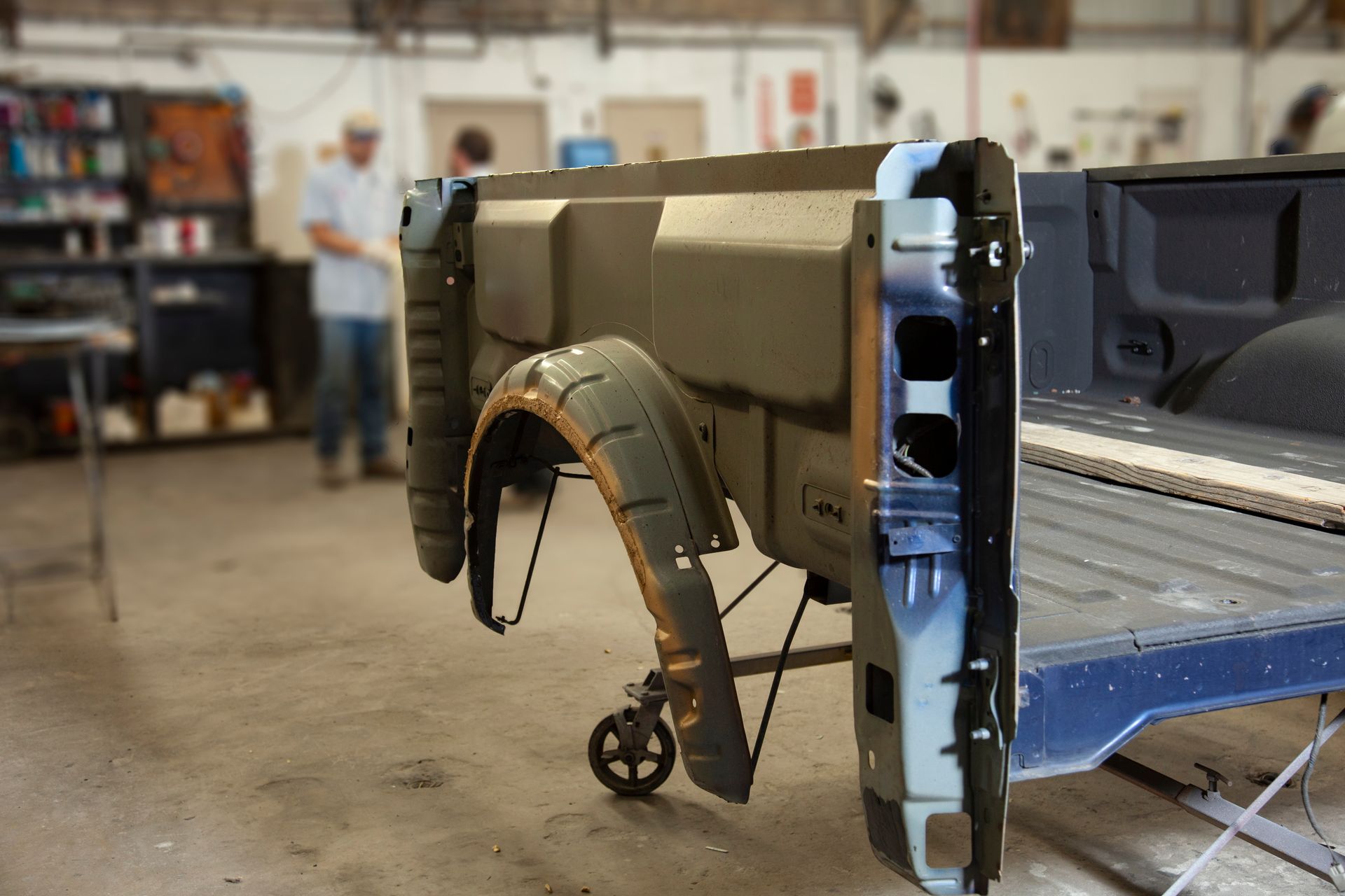 Une partie de carrosserie d'un poids lourds