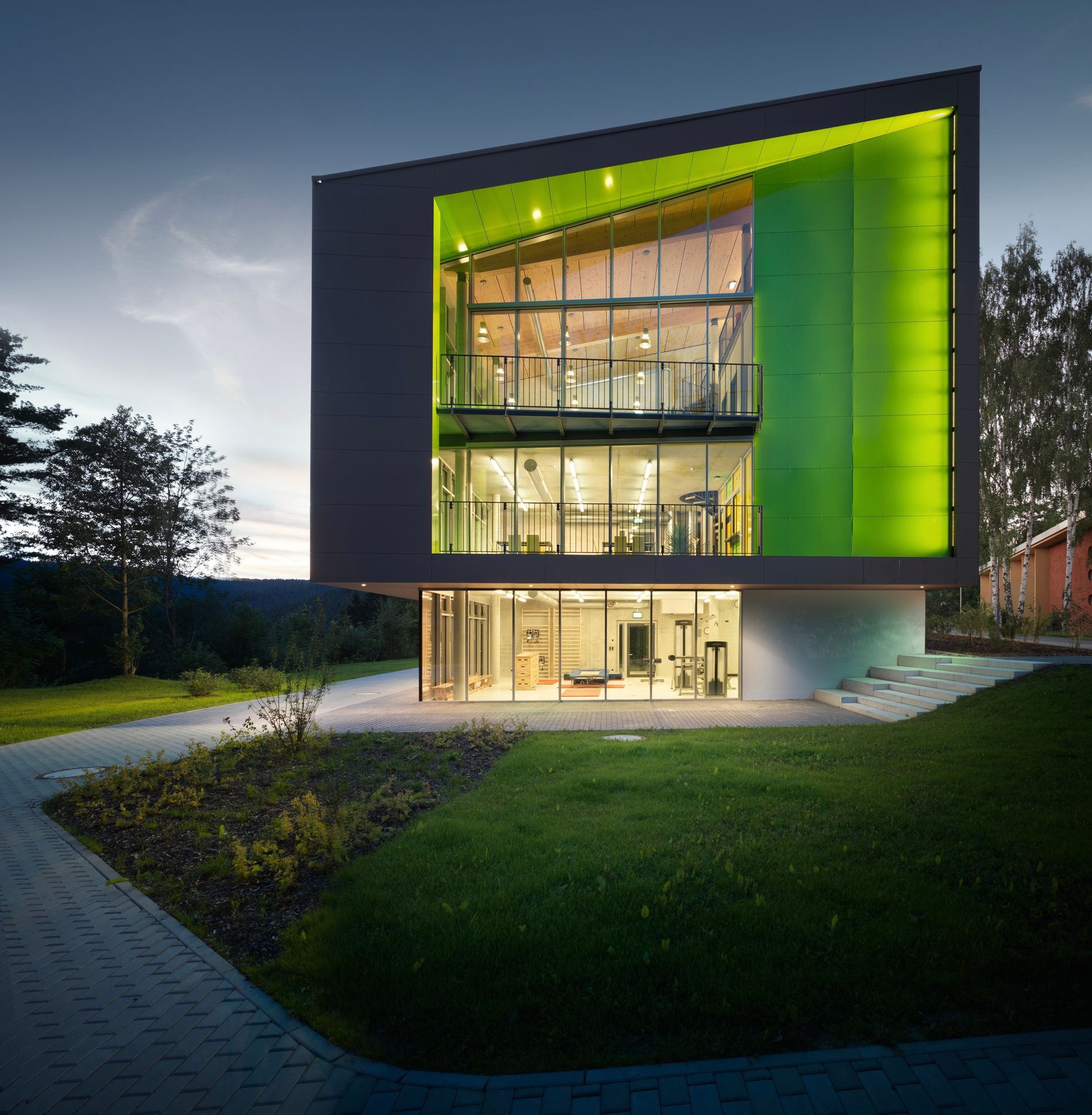 Neubau Elitesinternat des Sports in Klingenthal