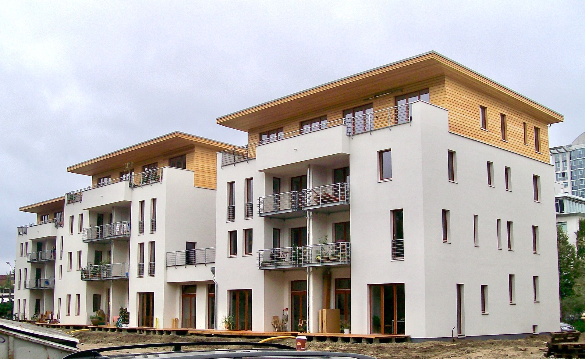 Neubau von sechs Staffelgeschossen in Berlin