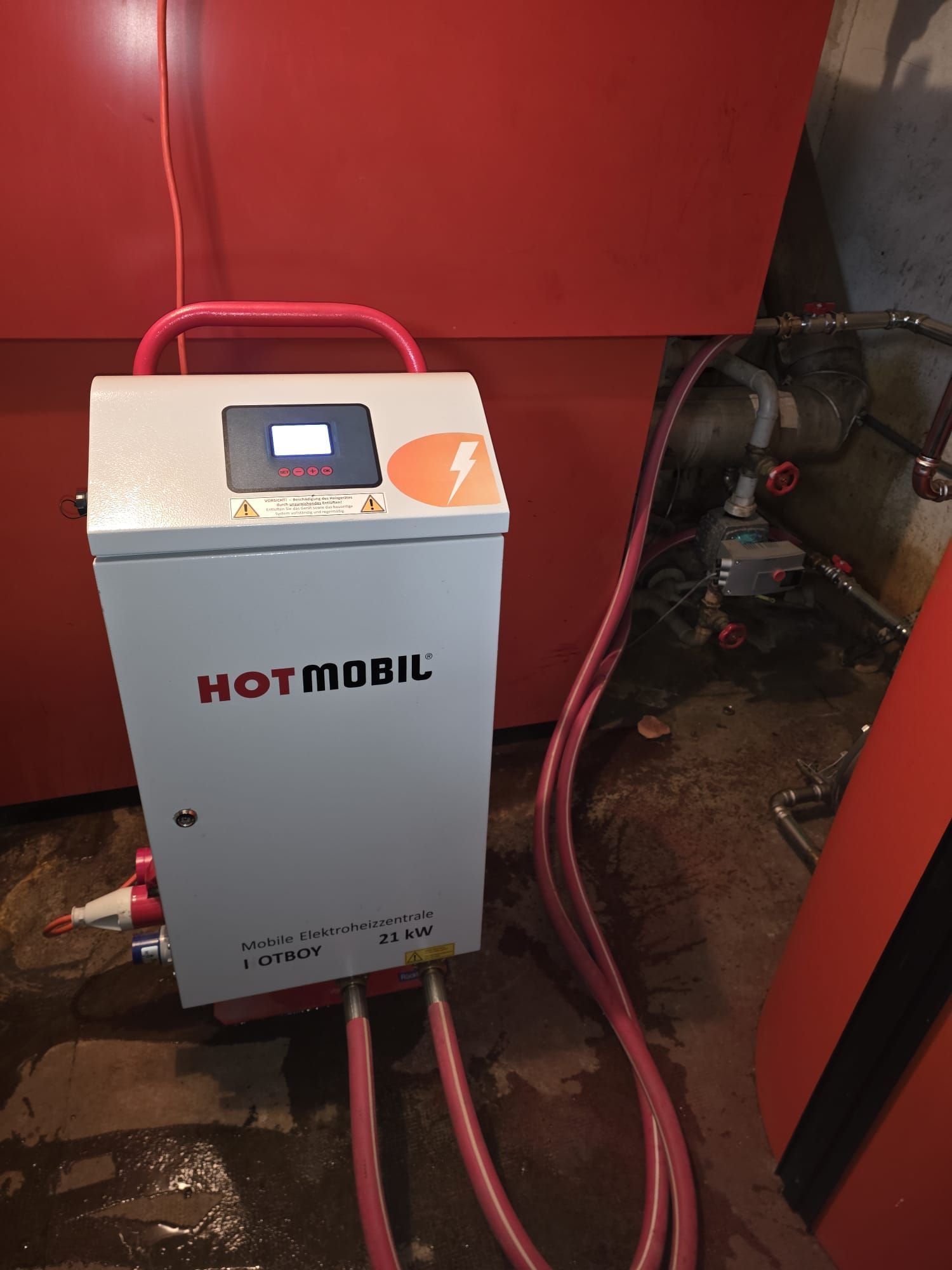 Chauffage de secours / Chaufferie hors d'usage