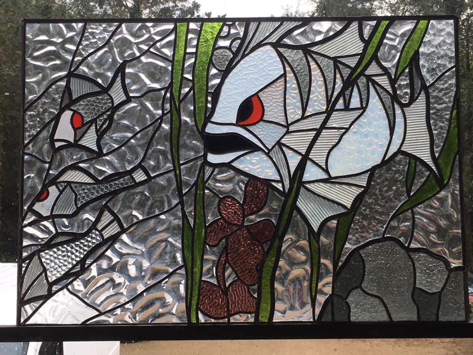 Vitrail poisson