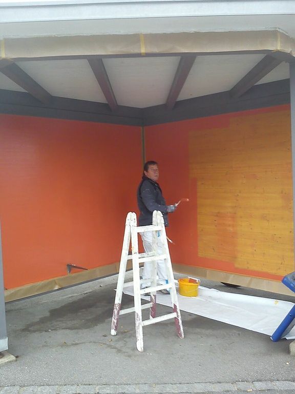 Malerarbeiten der Malerei Boschung in Gurmels