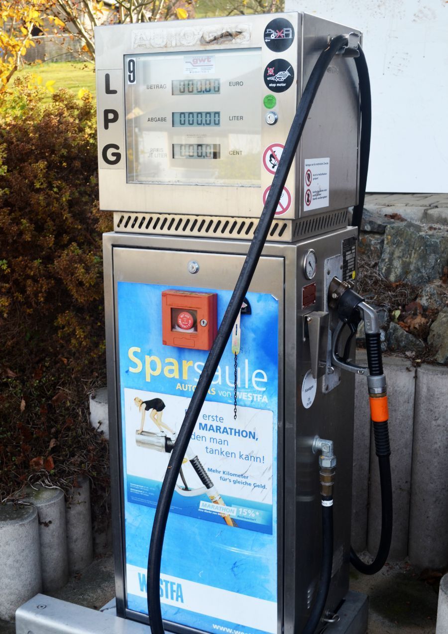 Autogasautomat vom Flüssiggasvertrieb Nestler