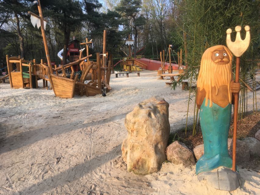 Großer Kinderspielplatz bei Mönchengladbach im Natur- und Tierpark Brüggen