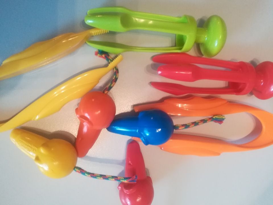 Verschiedene besondere Stifte in bunten Farben