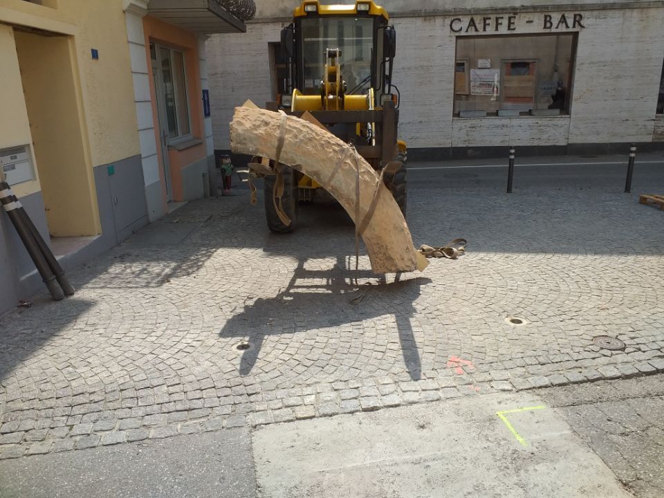 cantiere per restauro - Antonio Maiorano SA