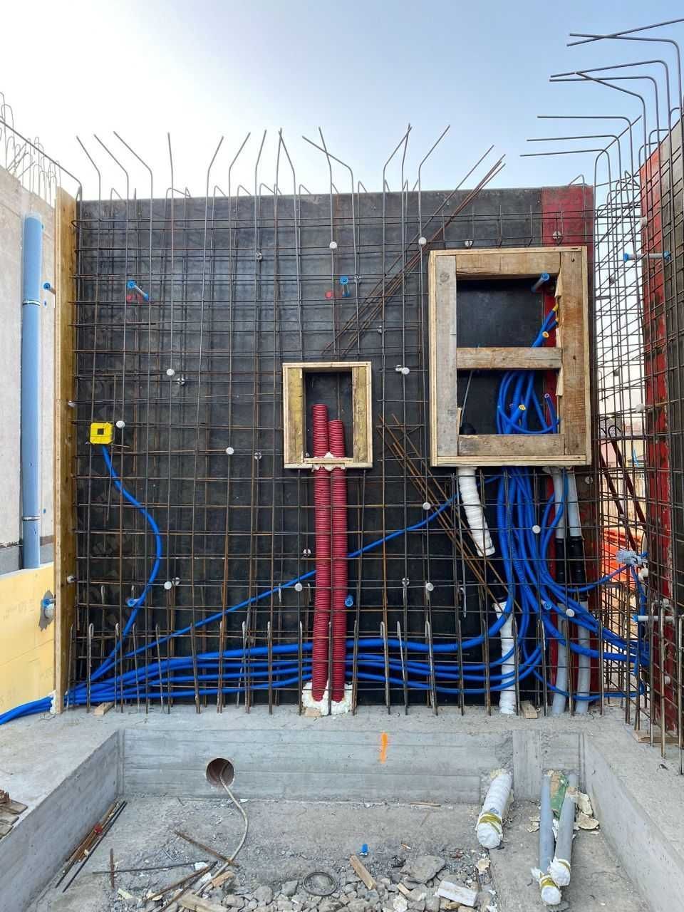 cantiere per la posa di casseformi - Antonio Maiorano SA