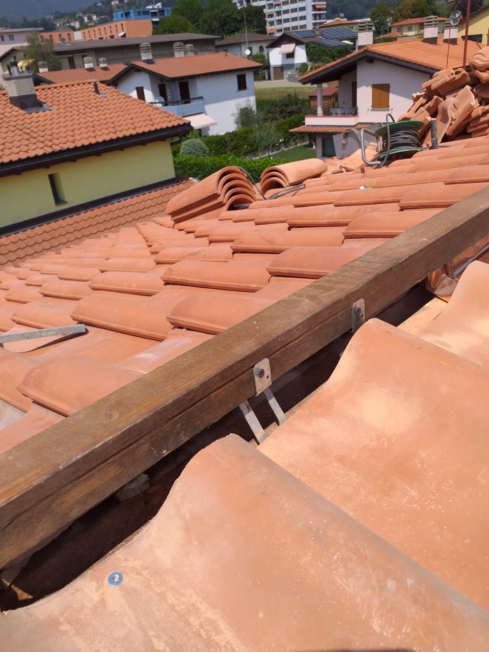 copertura con tegole - Antonio Maiorano SA