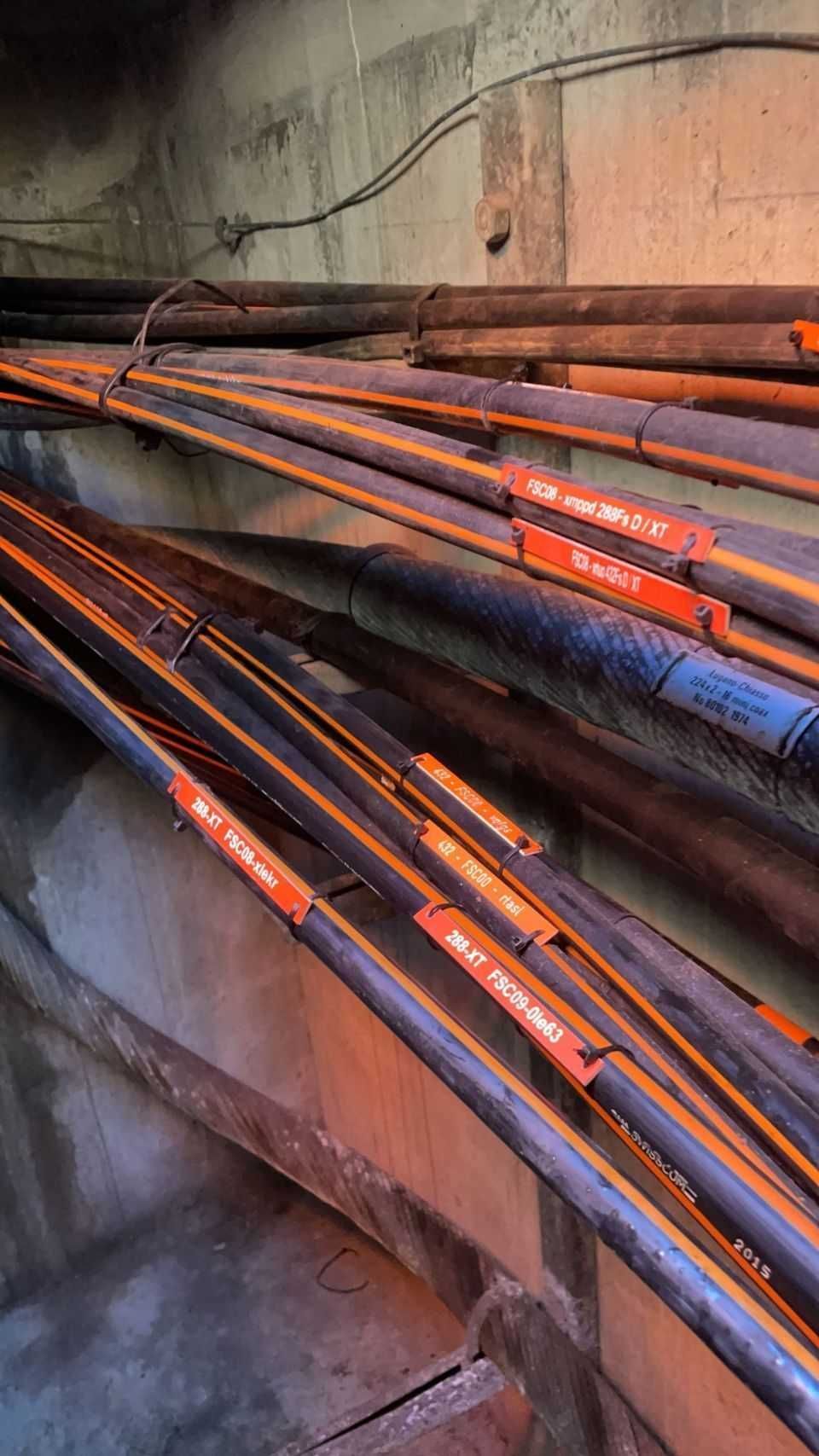 posa cavi in rame - Antonio Maiorano SA