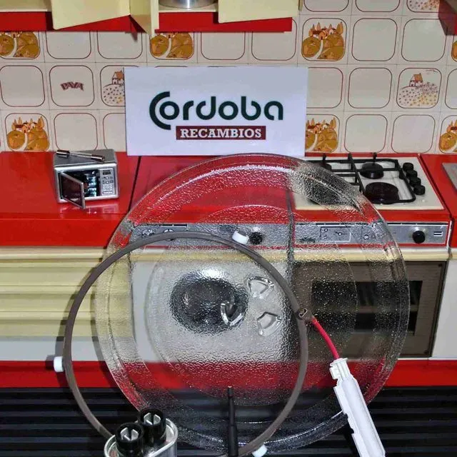 Una cocina con un cartel que dice cordoba recambios