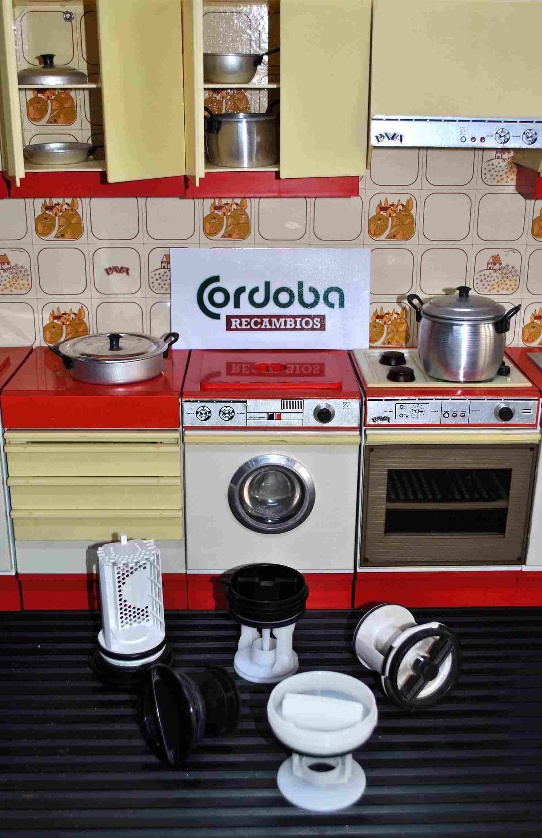 Una cocina con un cartel que dice Córdoba.