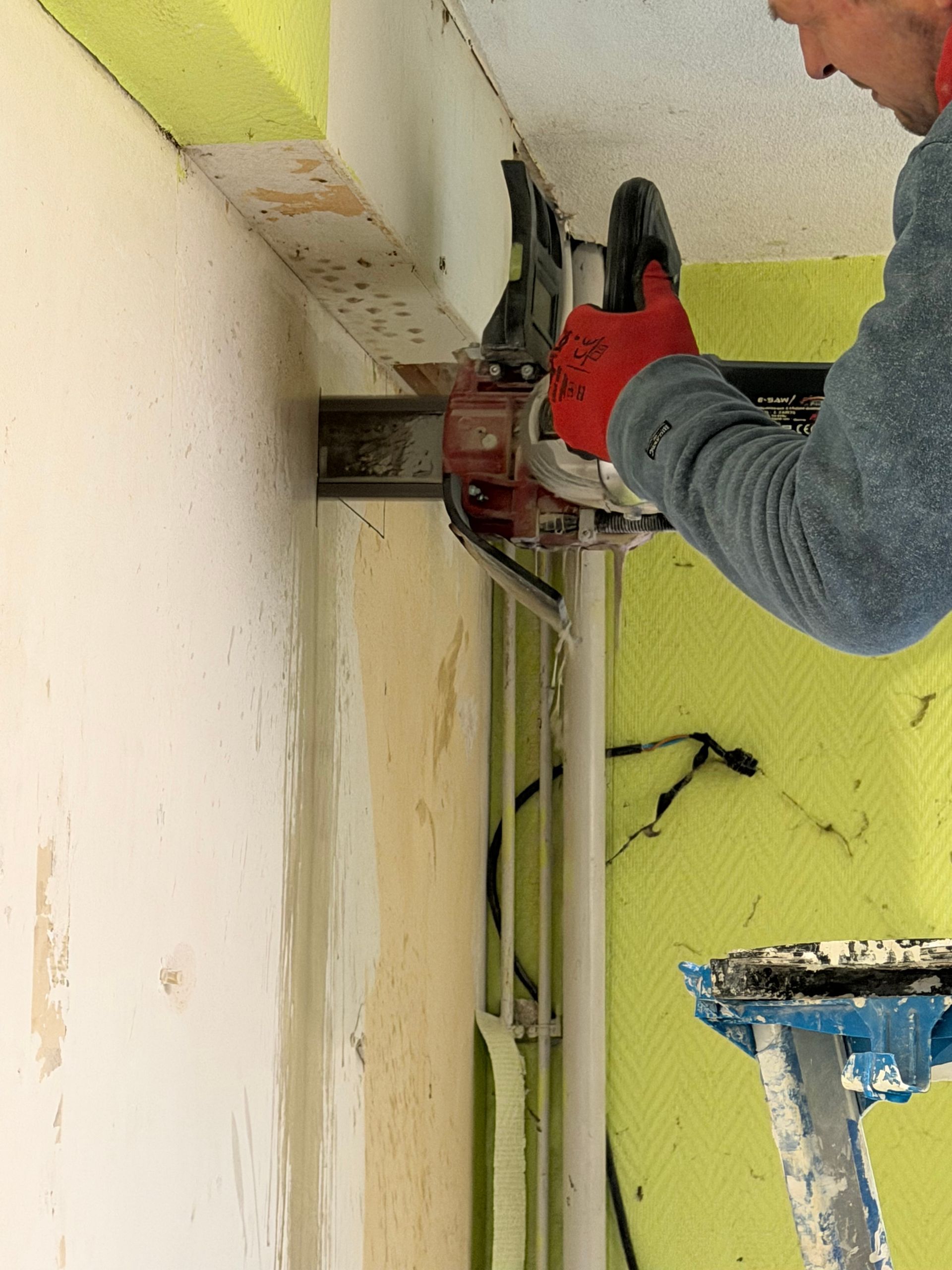 Creation des ouvertures des murs porteurs et semi porteur