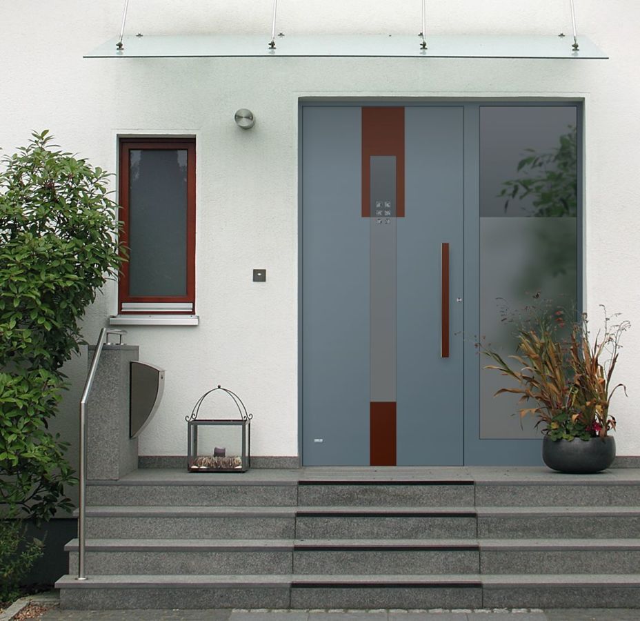 Aluminiumhaustür von Graute 