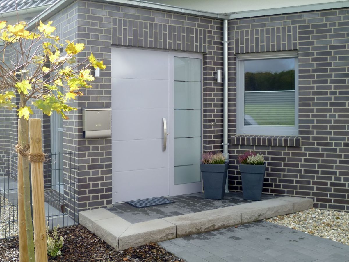 Aluminiumhaustür von Graute 