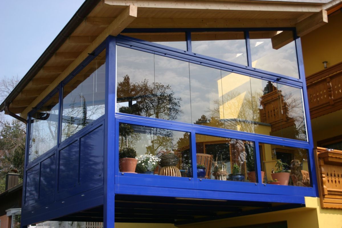 Verglasung und Wintergarten