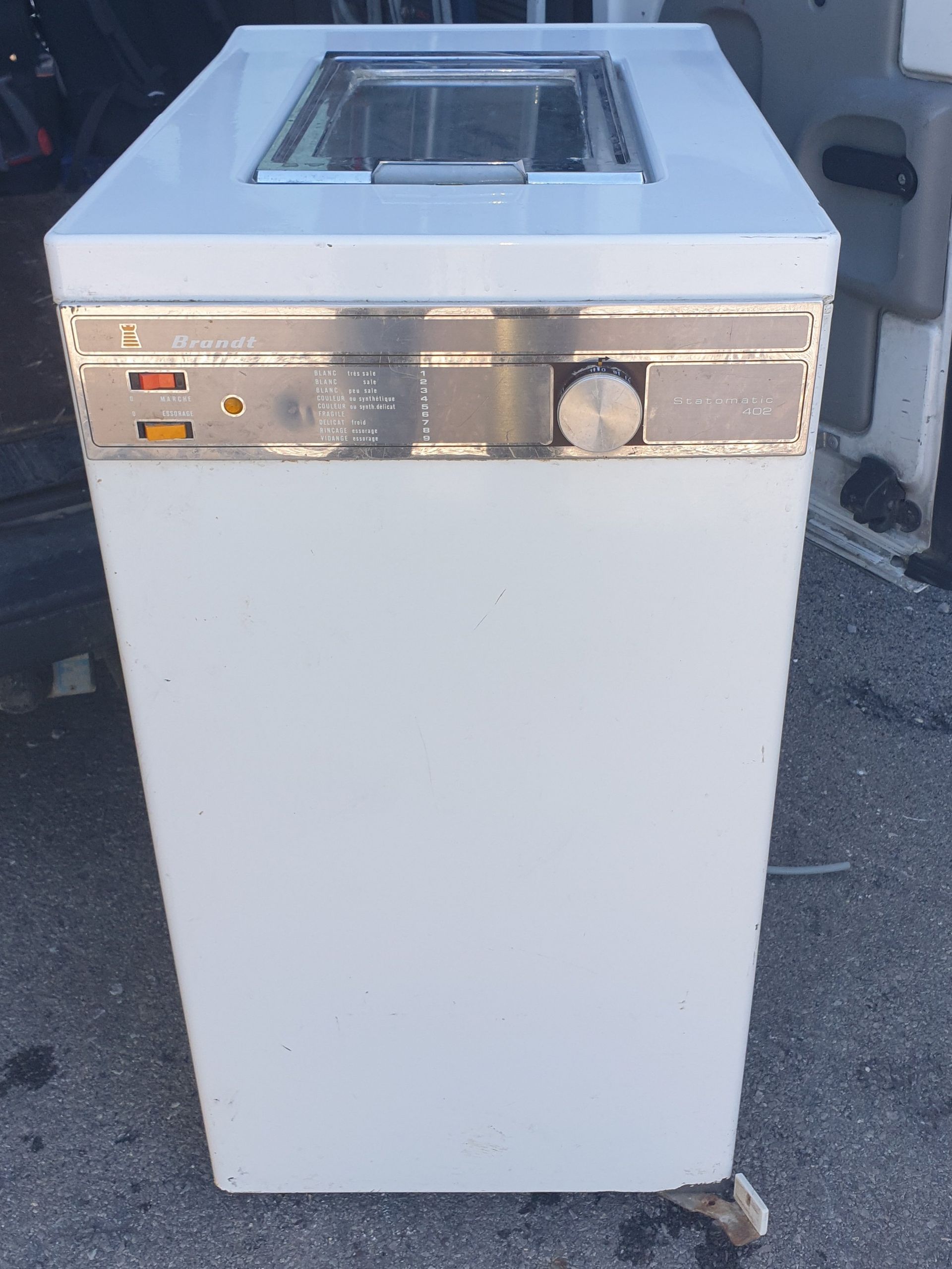 Dépannage de lave-linge