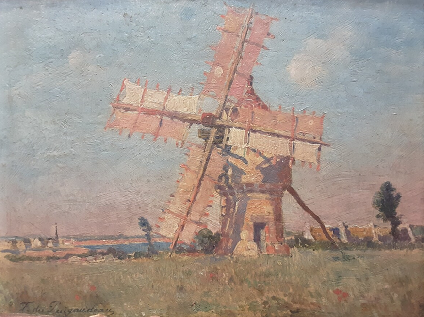 Toile de Ferdinand Loyen du PUYGAUDEAU