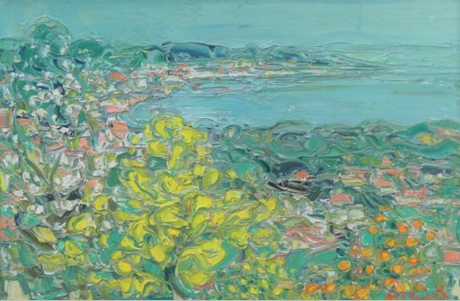 Toile d'André COTTAVOZ