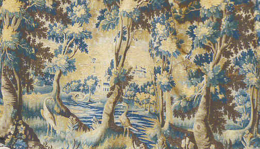 Tapisserie d'Aubusson XVIIe siècle