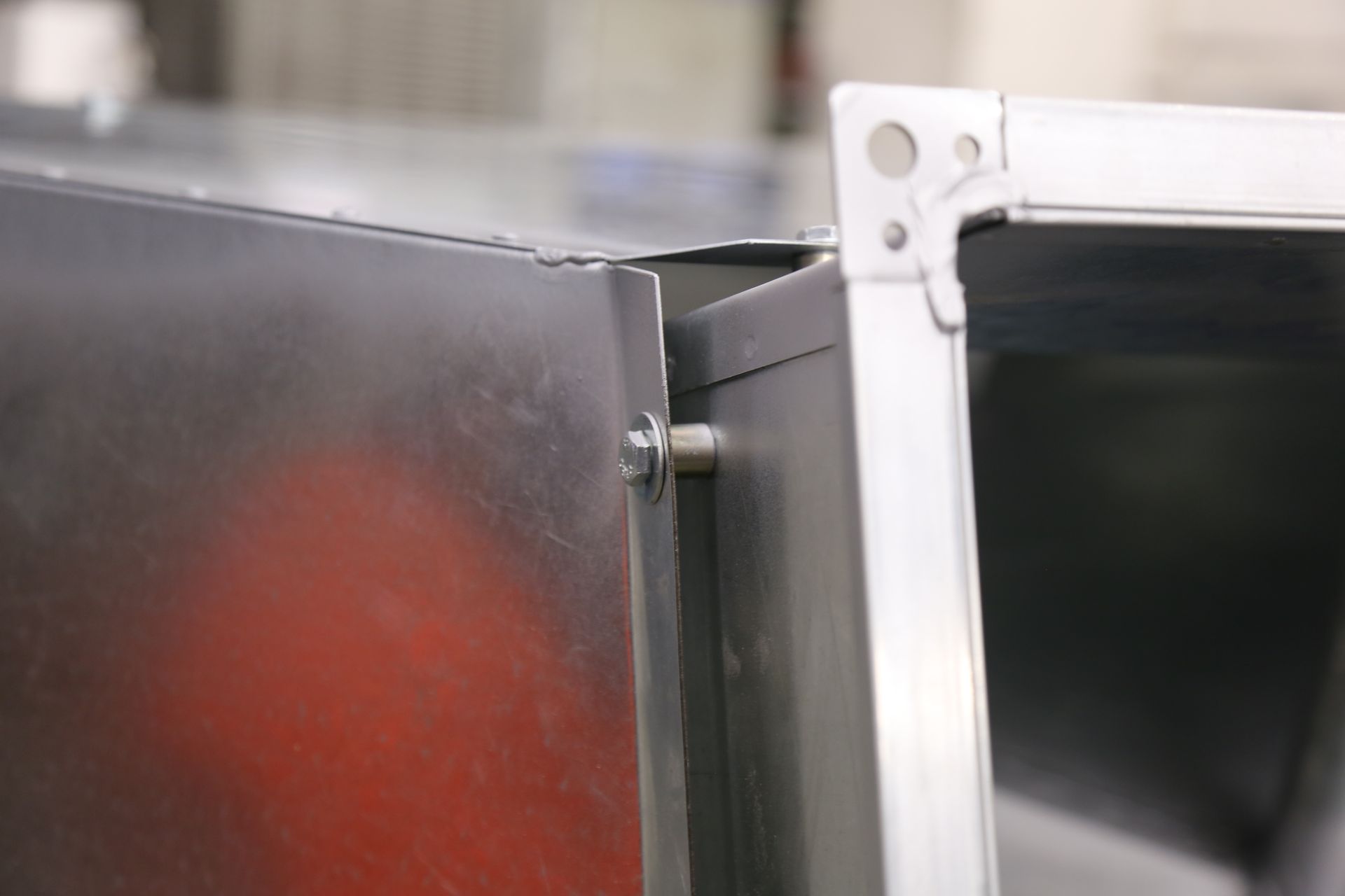 Nahaufnahme Deflektorhaube