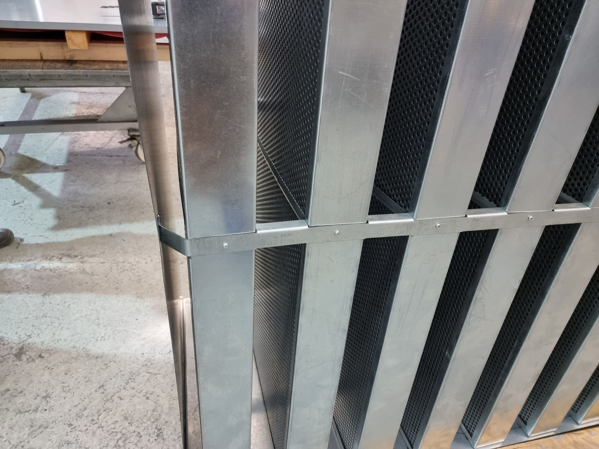 Nahaufnahme einer Kulisse