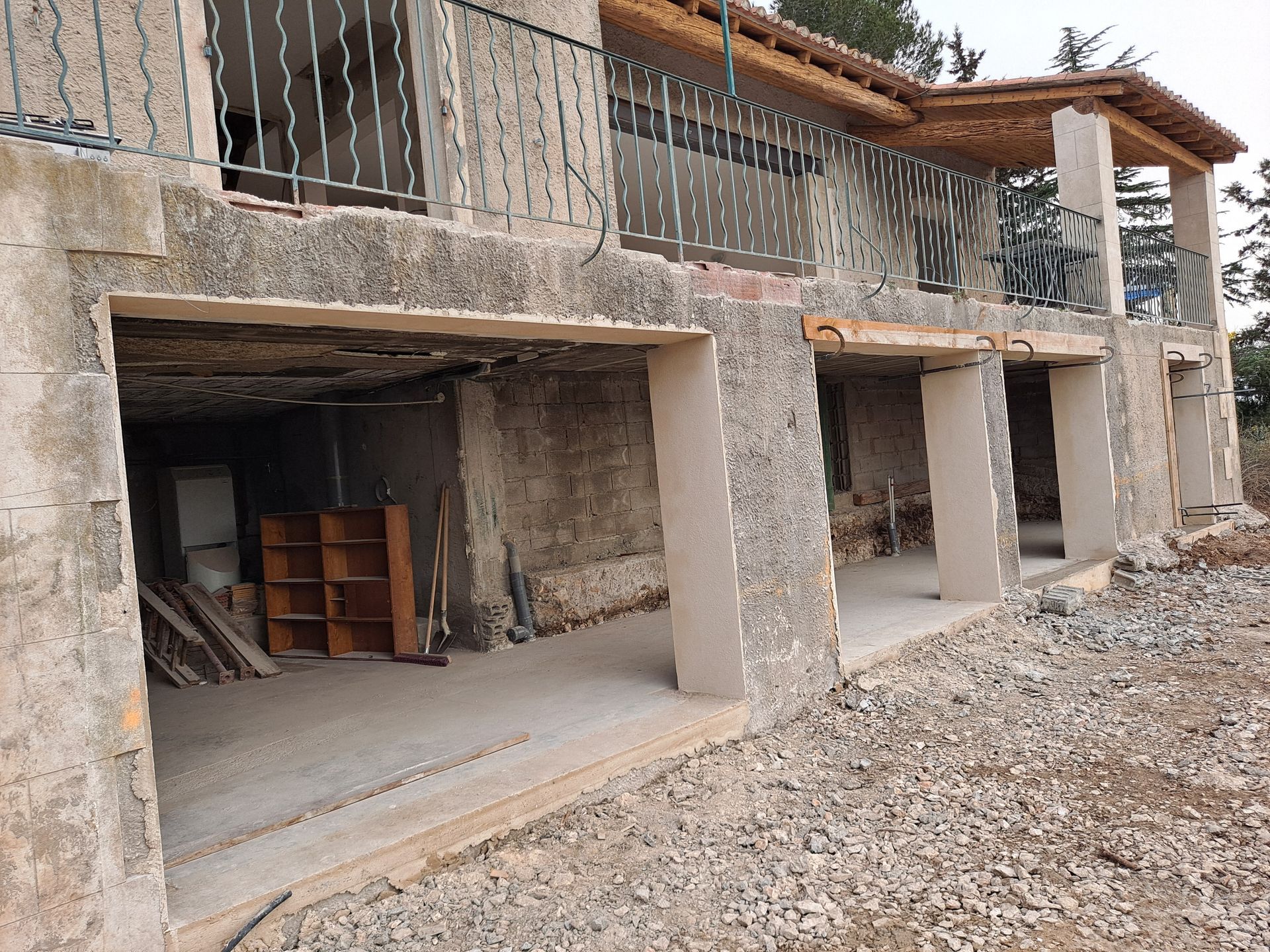 Ouverture dans un mur porteur