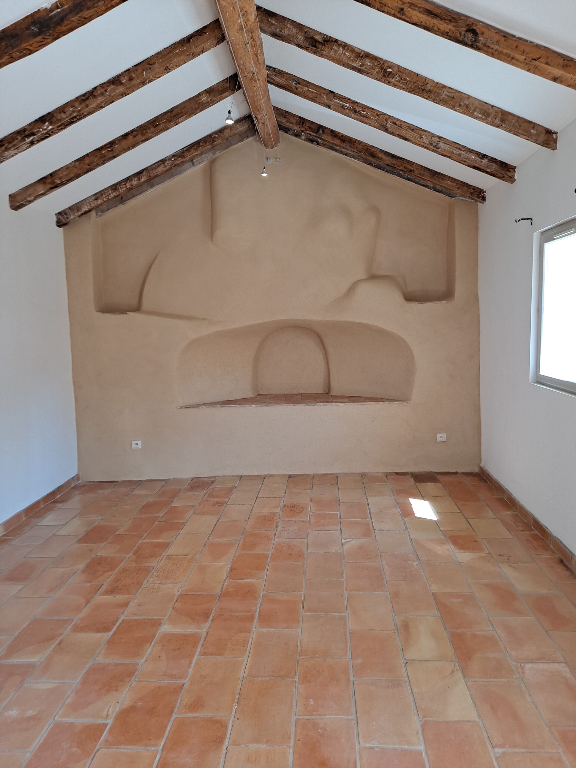 Mur après rénovation