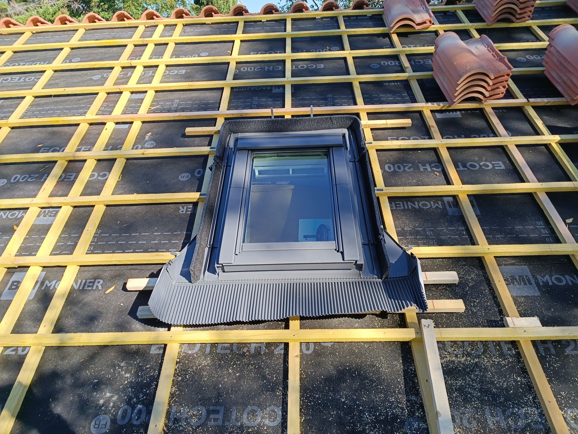 Après rénovation de toit