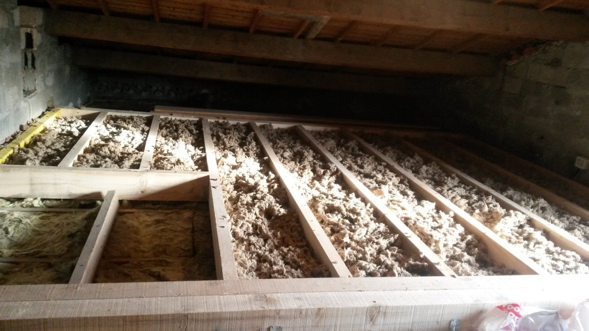 Isolation de comble après