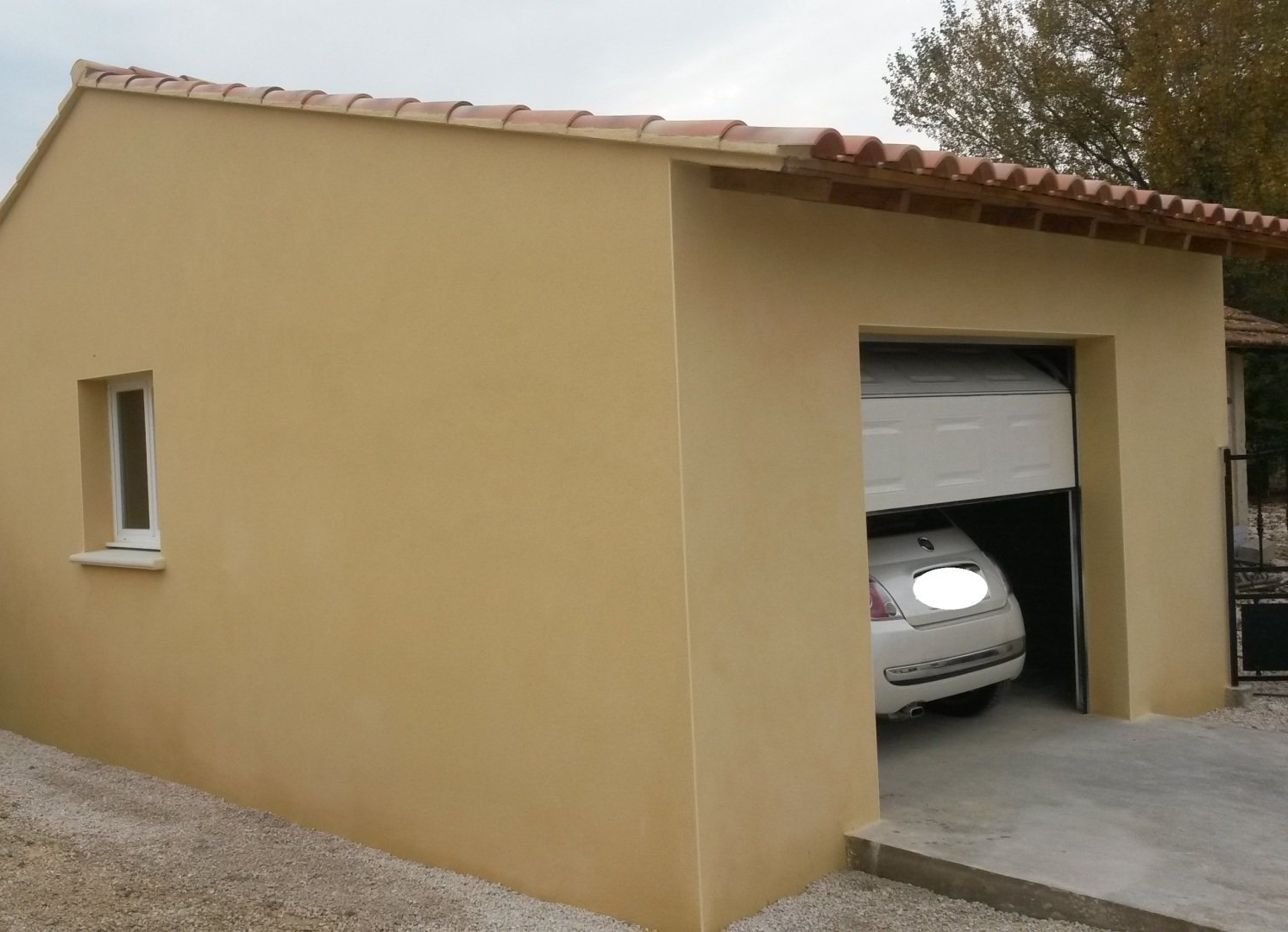 Création d'un garage